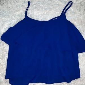 Ruffle tank